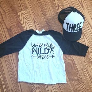 Young Wild an Three with hat